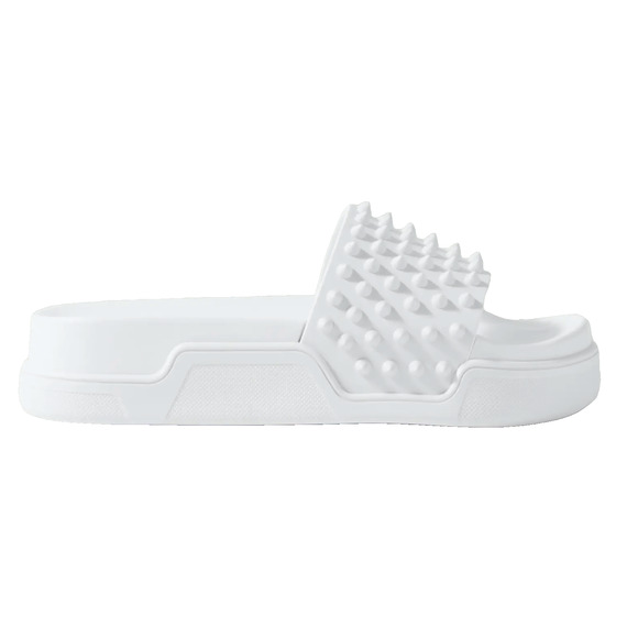 Christian Louboutin Pool Fun Flat Spike Bianco White Platform Slide Sandal 43 10 main image 12
